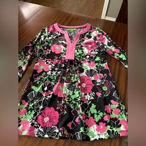 Island Republic tunic size small great condition. Black and pink